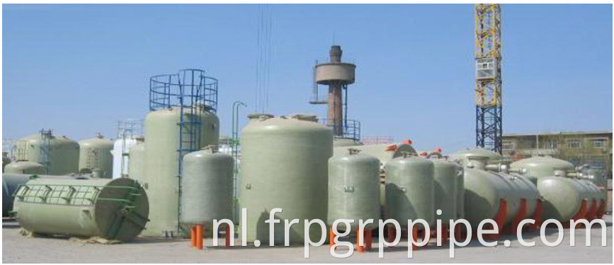 GRP verticale tank glasvezel horizontale tank frp chemische opslagtank